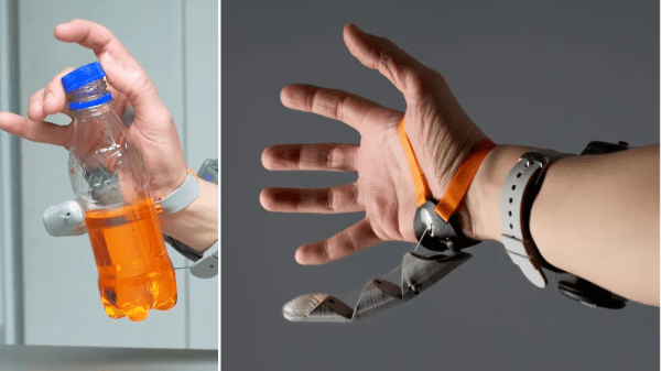 The Third Finger is used to open a bottle with one hand